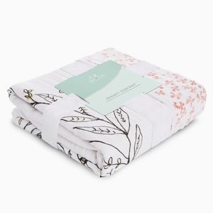 NWT Aden + Anais Dream Blanket 47" x 47", Birdsong